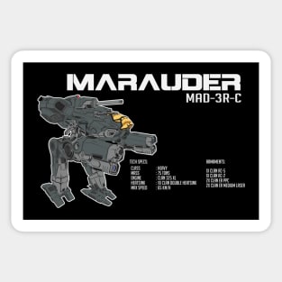 Marauder MAD-3R v1 (dark) Sticker